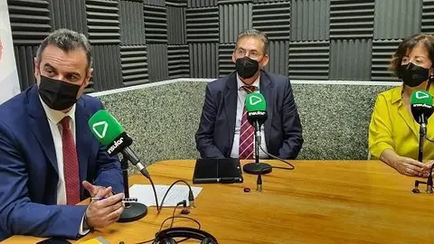 Ravelo, Ojeda y Saavedra en Radio Insular