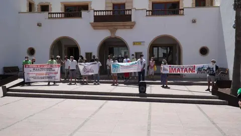 Concentración por la sanidad pública