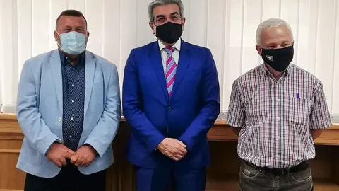 representantes de ALxAN y NC