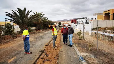 Comienzan las obras en las calles de la segunda fase de El Castillo (1)