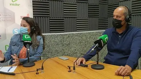 Erika Calero y Carlos García