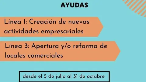 Convocatoria de ayudas de Puerto del Rosario