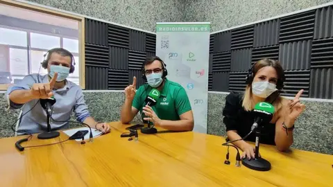 Alvaro, Tony y Ángela