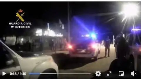 Guardia Civil interviene en Corralejo