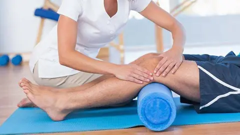 Sesión de fisioterapia