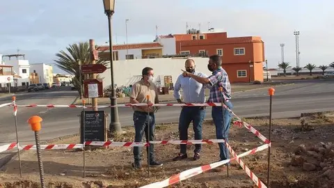 Obras del CAAF en el Cotillo