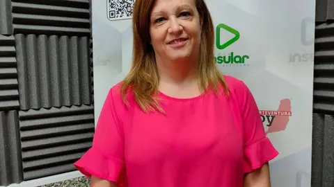 Daniela Plotegher en Radio Insular