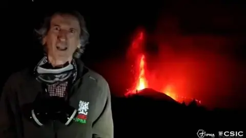 Vicente Soler, vulcanólogo CSIC