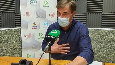 Fernando Enseñat, en Radio Insular noviembre