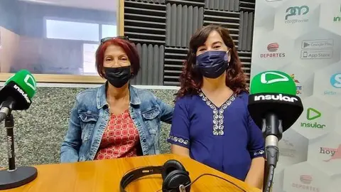 Verónica Silva y Adelina Padrón