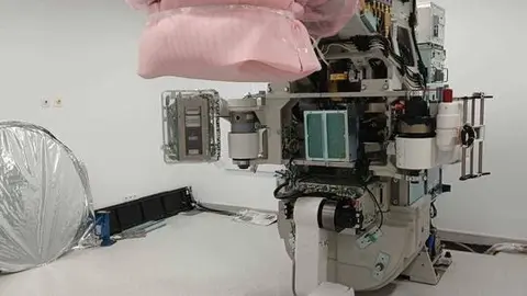 Instalación del acelerador lineal 