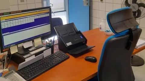 Oficina de Registro de recién nacidos Hospital de Fuerteventura