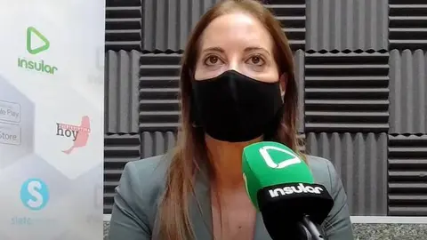 Pilar González en Radio Insular-diciembre 2021