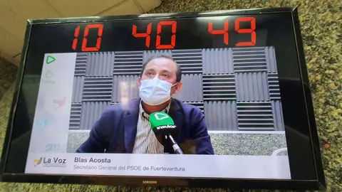 Blas Acosta en La Voz de Fuerteventura