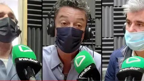 Miembros de Adivia recordando a su presidente