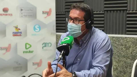 David de Vera en Radio Insular, marzo de 2022