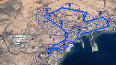 Mapa Línea 2 de guaguas