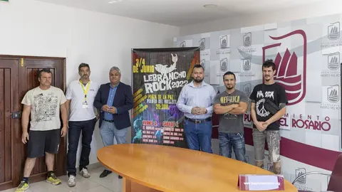 FOTO PRESENTACIÓN CARTEL LEBRANCHO ROCK 2022
