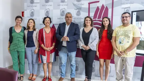 FOTO CON EQUIPO CAI Y UNICEF -PRESENTACIÓN PARTICIPANTES CAI EN PROYECTOS DE ÁMBITO NACIONAL