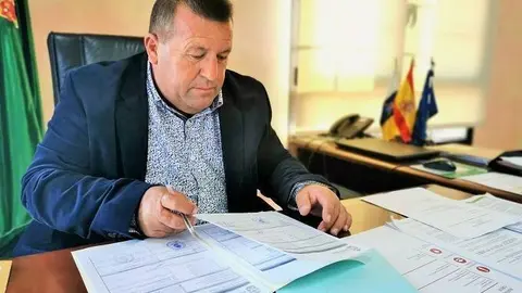 Matías Peña, alcalde de Antigua