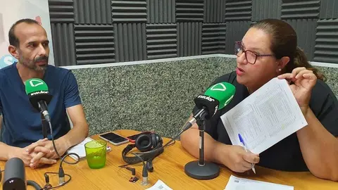 Yeray Hernández y Candelaria Umpiérrez