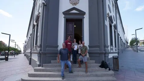 Integrantes de SOS Fuerteventura