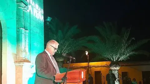 Tero Brito en el pregón