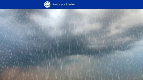 Alerta por lluvias