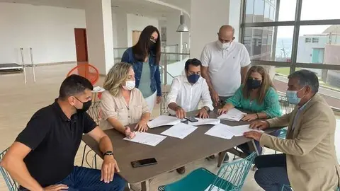 Grupo socialista en el Cabildo de Fuerteventura