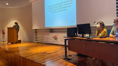 Momento de las jornadas sobre las MAV en Fuerteventura