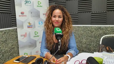 Carmen Alonso en Radio Insular