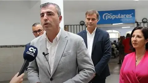 Manuel Domínguez inauguración nueva sede en Pájara