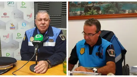 Pedro Gordillo y Romualdo Perdomo