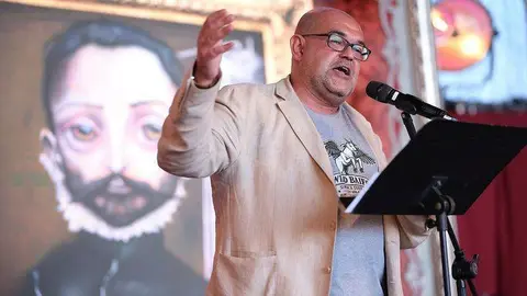 Alexis Ravelo en la Feria de Fuerteventura