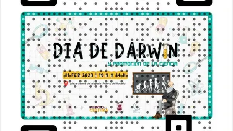 código QR INFORMACIÓN- DÍA DE DARWIN - CULTURA