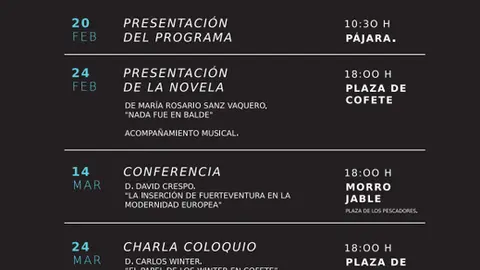 Cartel 200 años Cofete