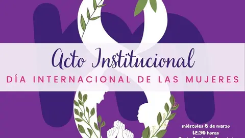Cartel Acto Institucional 8M