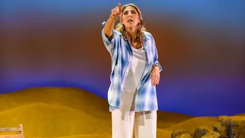 Paz Padilla en su exitoso montaje El humor de mi vida