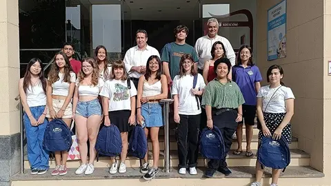 Estudiantes que viajarán a Irlanda