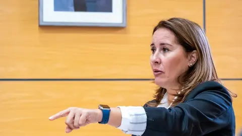 Lola García en pleno