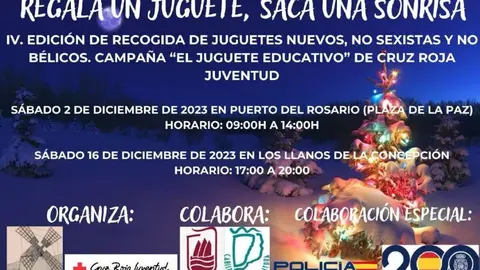 Cartel Recogida de Juguetes Morros del Sol