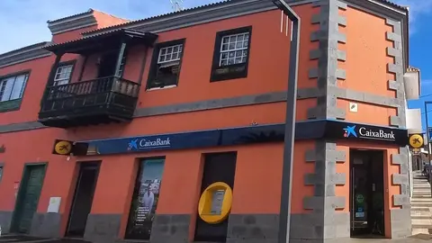 Oficina rural de CaixaBank en Canarias