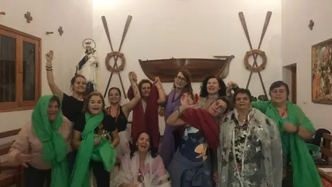 parte de mujeres participantes de los talleres mujeres en la plenitud en Las Salianas del Carmen