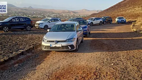 Coches en el Calderón Hondo (2)