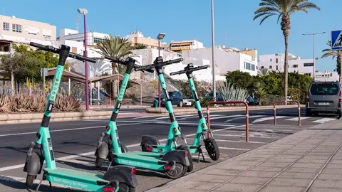 Patinetas en Puerto del Rosario