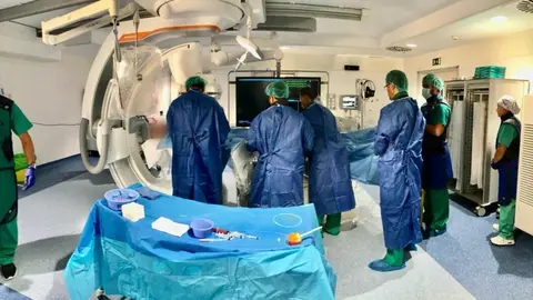 Intervención en el Hospital General de Fuerteventura
