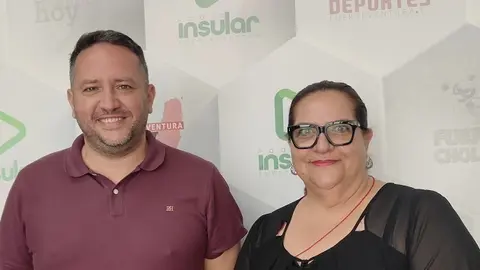 David Hernández y Candelaria Umpiérrez