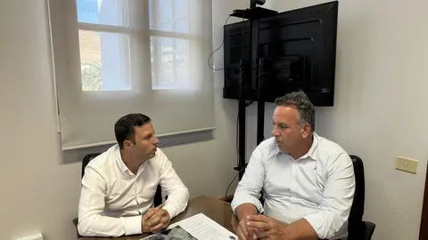 Alejandro Jorge junto a Alexis Alonso