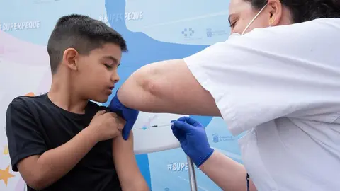 vacunación a niños
