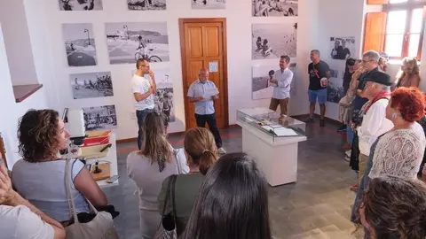 Inauguración de la exposición de Carlos de Saá
